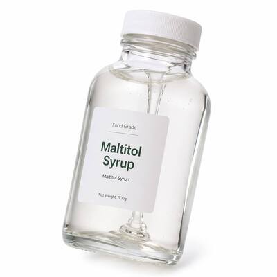 Maltitol Syrup Food Grade 80/55, E965 CAS 585-88-6, Non-Crystallizing Sweetener for Bakery Filling, 250kg Drum, Bulk Supply