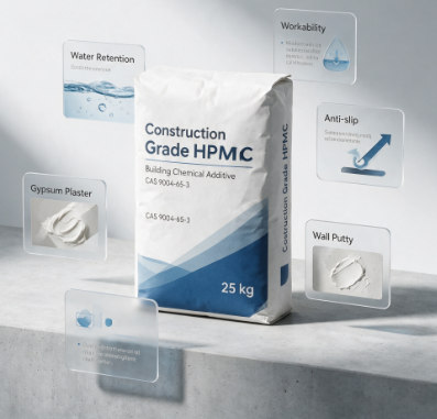 Hydroxypropoxy Cellulose  for Dry Mix Mortar 60-90.C Thermal Stability