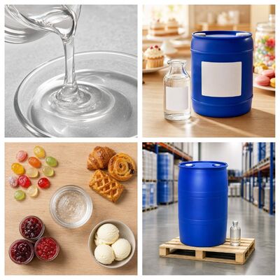 Factory Direct 70% D‑Sorbitol Liquid Solution Food & Cosmetic Grade E420 CAS 50‑70‑4 Polyol Humectant Sweetener for Bakery Skincare 25kg Drum Pack