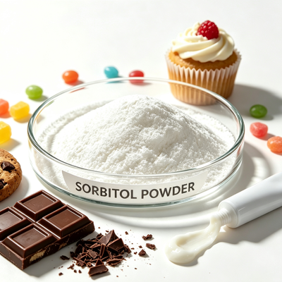 Bulk D‑Sorbitol Crystalline Powder Food & Cosmetic Grade E420 CAS 50‑70‑4 Polyol Sweetener Humectant for Confectionery Daily‑care Products 25kg Bag Supply