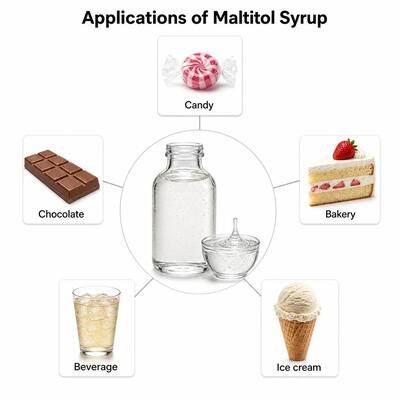 70% Sorbitol Liquid Non‑Crystalline BP USP FCC Food & Cosmetic Grade Sweetener Humectant for Bakery Oral‑Care Cosmetic Manufacturing