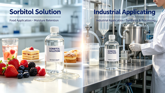 Sorbitol 70% Solution E420 Food and Cosmetic Grade for Pastry and Beverage, IBC Tank, Direct from Factory