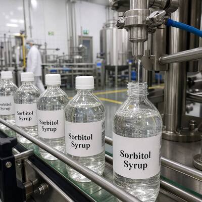 Bulk Sorbitol Liquid 70% Colorless Odorless Humectant Stabilizer For Food Beverage Cosmetic Oral Care Industrial Chemical Production