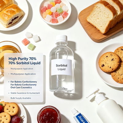 Maltitol Syrup E965 Clear Viscous Non-Cariogenic Sweetener for Bakery Fillings, Bulk Drum | China Supplier