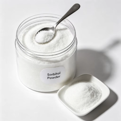 China Manufacturer Fine Sorbitol Powder FCC Grade Sugar Replacer Bulking Agent Humectant For Confectionery Bakery Cosmetic Toothpaste Raw Material