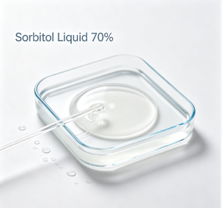 70 Percent Sorbitol Liquid Syrup Multiple Grade Available Food Cosmetic Grade Polyol Raw Material for Food Production and Cosmetic Formulation