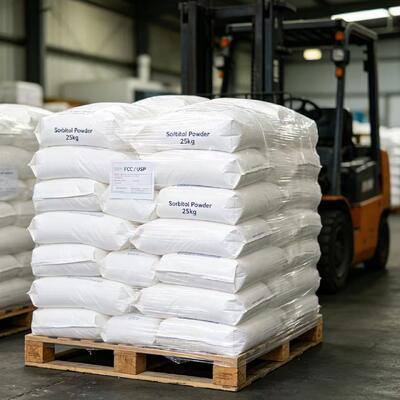 Sorbitol Powder Food Additive E420 Multi Grade Raw Material For Baking Candy Toothpaste Resin Textile Auxiliary Production
