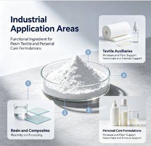 High Purity Bulk Sorbitol Crystalline Powder D‑Glucitol Multi‑Grade Humectant Sweetener For Solid Formulation Processing