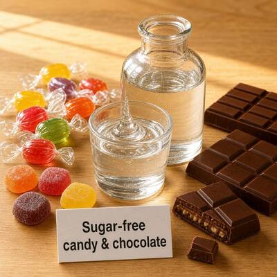Liquid Sorbitol Sorbitol Solution Sorbitol Syrup Sugar Alcohol Sweetener Humectant for Candy Beverage Bakery Cosmetics
