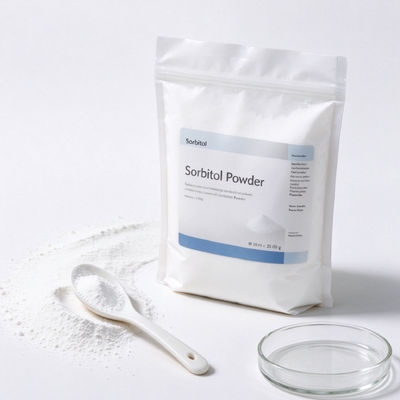 Sorbitol Powder 99% E420 INS 420 Polyol Sweetener for Confectionery and Tablet Manufacturing, Direct from Factory