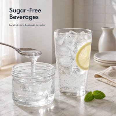 Liquid Sorbitol 70% Solution for Oral Care, Pharmaceutical and Food Formulations, Colorless Sugar-Free Sweetener and Humectant for Toothpaste, Candy and Syrup Manufacturers