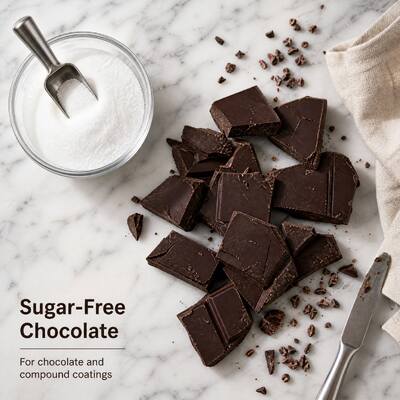 High Purity Maltitol Powder, Non-Cariogenic Sugar-Free Sweetener with Reduced Calorie for Chocolate, Candy, Bakery, Beverage and Pharmaceutical Formulations, Bulk Wholesale Supplier