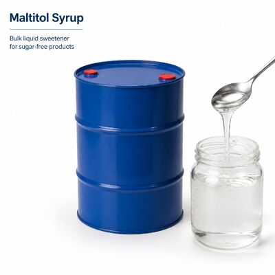 Maltitol Syrup, Liquid Maltitol Food Grade Sugar-Free Sweetener for Chocolate, Candy and Bakery