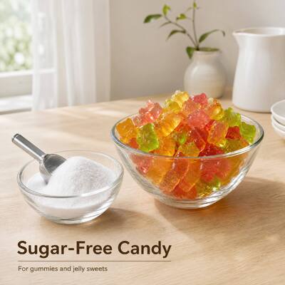 High Purity Sorbitol Powder, Non-Cariogenic Sugar-Free Sweetener and Humectant for Bulk Wholesale Supply