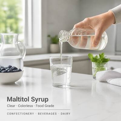 Maltitol Syrup for Sugar-Free Chocolate, Candy & Beverage Manufacturers, Bulk Liquid Sweetener Supplie