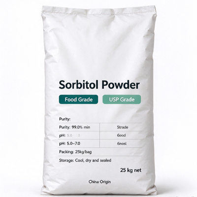 Food Grade Sorbitol Powder Supplier – E420 Humectant & Sweetener, 25kg PP Bag, Bulk & Wholesale Supply for Food and Pharma, Stable Export