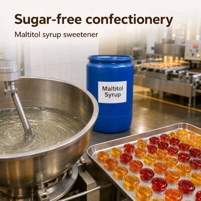 Liquid Maltitol Syrup for Sugar-Free Candy & Chewy Bars | Humectant & Anti-Graining