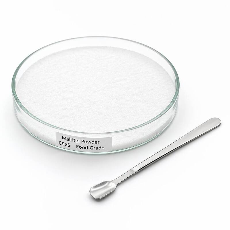 High Purity Maltitol Powder Food Grade Sugar Alcohol Sweetener for in Sugar Free Chocolate Baked Goods Ice Cream and Chewing Gum Products