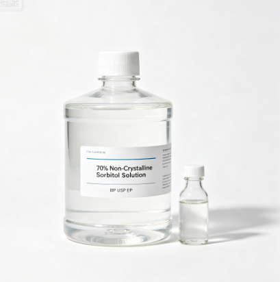 70% Non-Crystalline Sorbitol Syrup Liquid, Non-Cariogenic Sweetener & Humectant, Widely Applied in Food Daily Chemical Industry