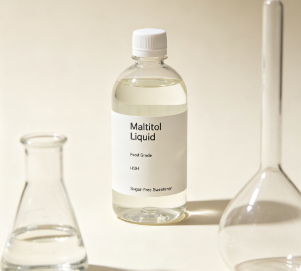 Maltitol Syrup Food Grade 80/55, E965 CAS 585-88-6, Non-Crystallizing Sweetener for Gummy, 250kg Drum, Bulk Supply